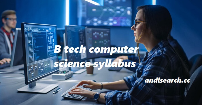 b tech computer science syllabus