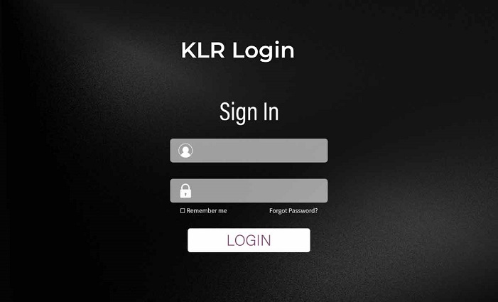 klr login service 42